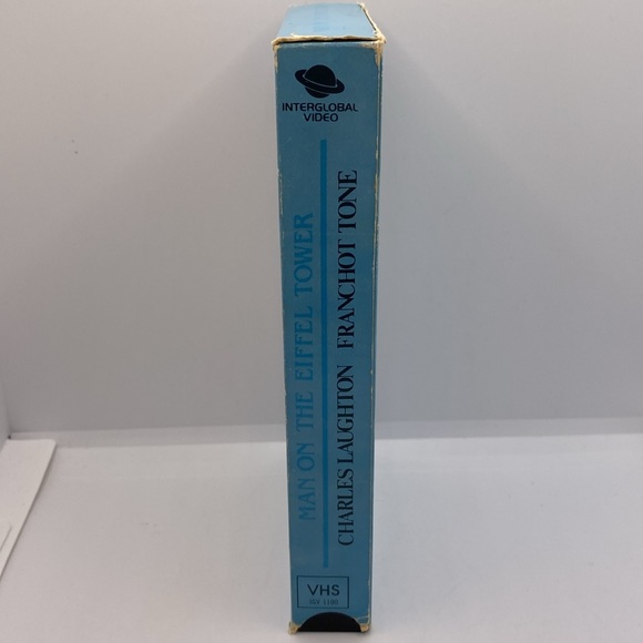 Man On The Eiffel Tower VHS Charles Laughton Franchot Tone Interglobal Video - Picture 4 of 8